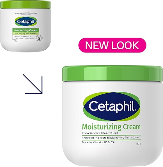 Cetaphil Moisturizing Cream for Dry & Sensitive Skin 453g