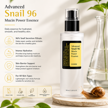 COSRX Advanced Snail 96 Mucin Power Essence –100ml