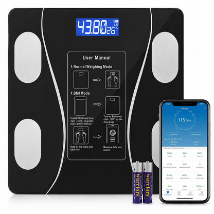 Smart Bluetooth Body Fat Scale