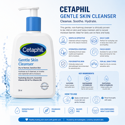 Cetaphil Gentle Skin Cleanser 236ml