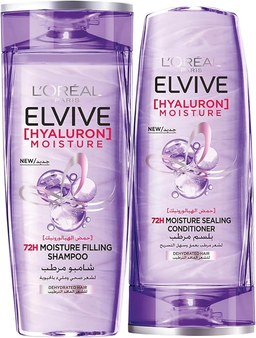 L'Oréal Paris Elvive Hyaluron Moisture Shampoo & Conditioner Set