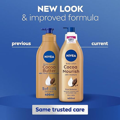 NIVEA Cocoa Nourish Body Lotion 400m