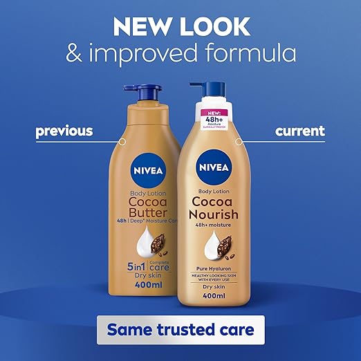 NIVEA Cocoa Nourish Body Lotion 400m