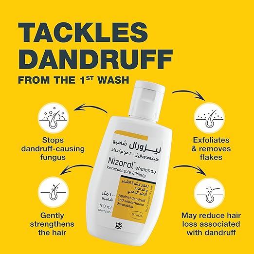 Nizoral Ketoconazole Anti-Dandruff Shampoo 100ml