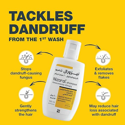 Nizoral Ketoconazole Anti-Dandruff Shampoo 100ml