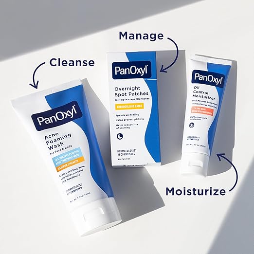 PanOxyl Acne Care 3-Step Skincare Set
