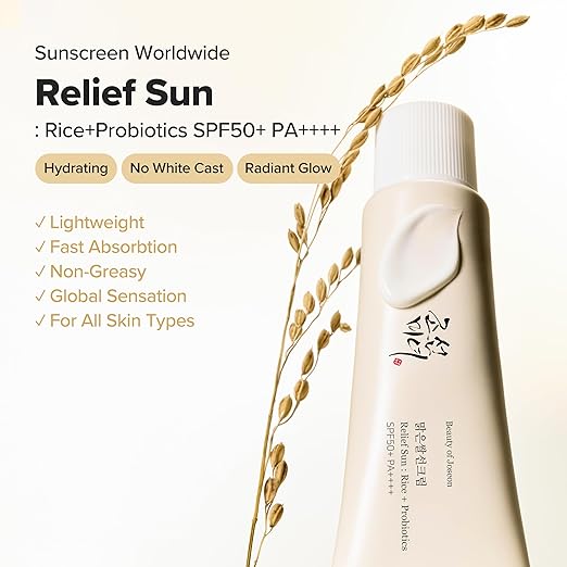 Beauty of Joseon Relief Sun Rice + Probiotics SPF50+ PA++++ 50ml