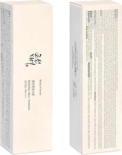 Beauty of Joseon Relief Sun Rice + Probiotics SPF50+ PA++++ 50ml
