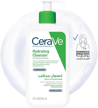 CeraVe Hydrating Cleanser for Normal to Dry Skin 236ml