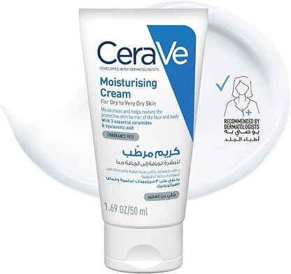 CeraVe Moisturising Cream for Dry to Very Dry Skin 50ml