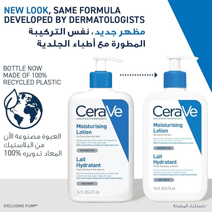 CeraVe Moisturising Lotion for Dry Skin 473ml