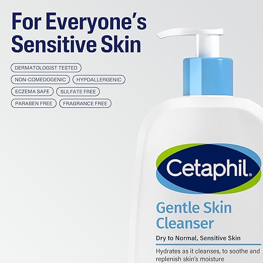 Cetaphil Gentle Skin Cleanser for Sensitive Skin 236ml