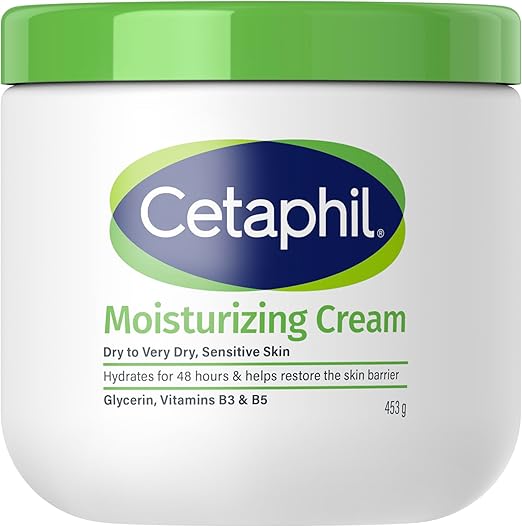 Cetaphil Moisturizing Cream for Dry & Sensitive Skin 453g