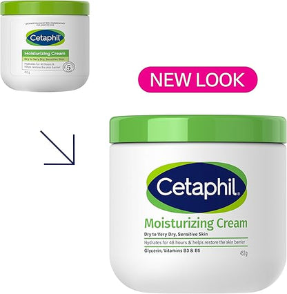 Cetaphil Moisturizing Cream for Dry & Sensitive Skin 453g