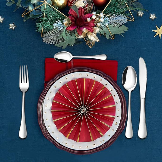 24-Piece Stainless Steel Cutlery Set