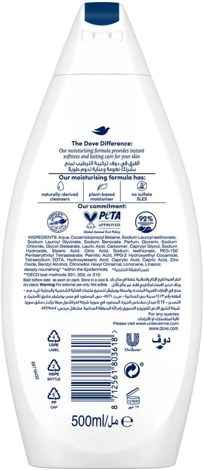 Dove Deeply Nourishing Body Wash