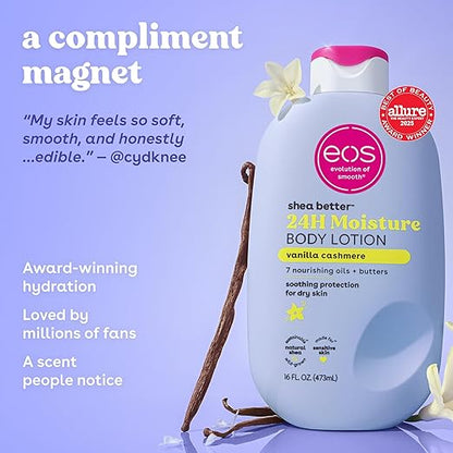EOS Shea Better 24H Moisture Body Lotion Vanilla Cashmere 473ml