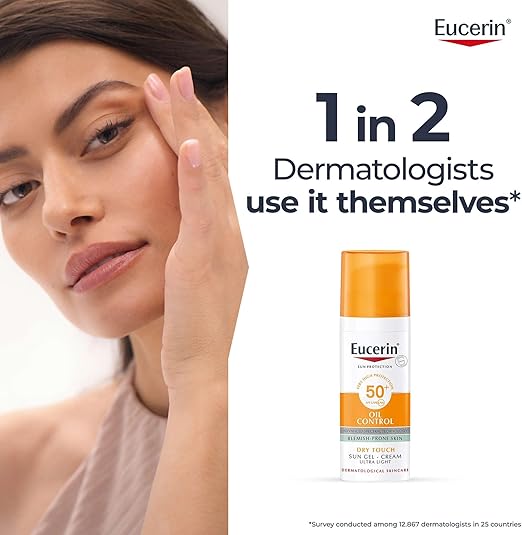 Eucerin Oil Control Dry Touch Sunscreen SPF50+ 50ml