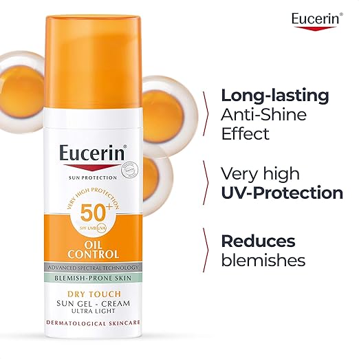 Eucerin Oil Control Dry Touch Sunscreen SPF50+ 50ml