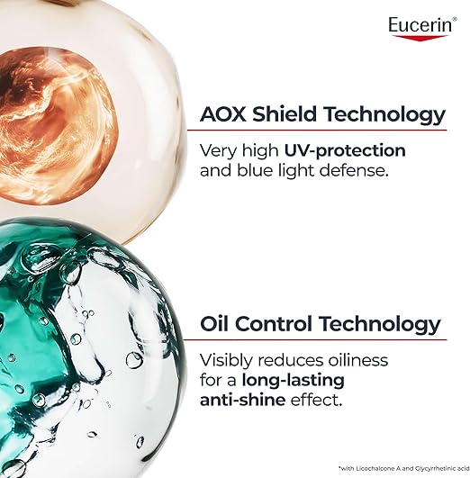 Eucerin Oil Control Dry Touch Sunscreen SPF50+ 50ml