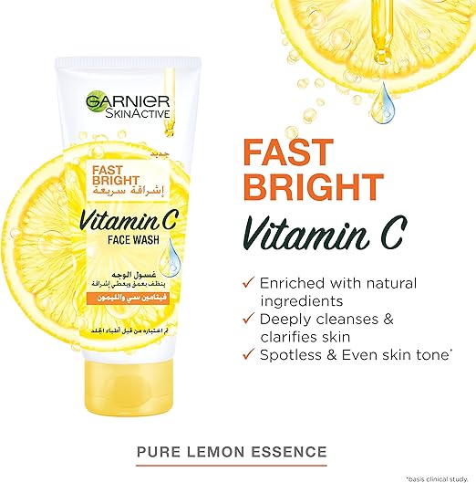 Garnier Vitamin C Brightening Face Wash