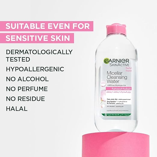 Garnier Micellar Cleansing Water for Sensitive Skin 400ml