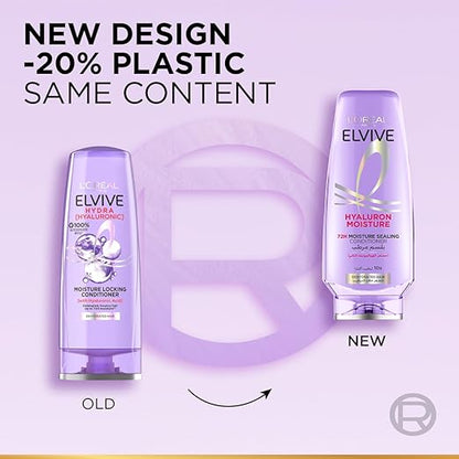 L'Oréal Elvive Hyaluron Moisture 72H Conditioner 400ml