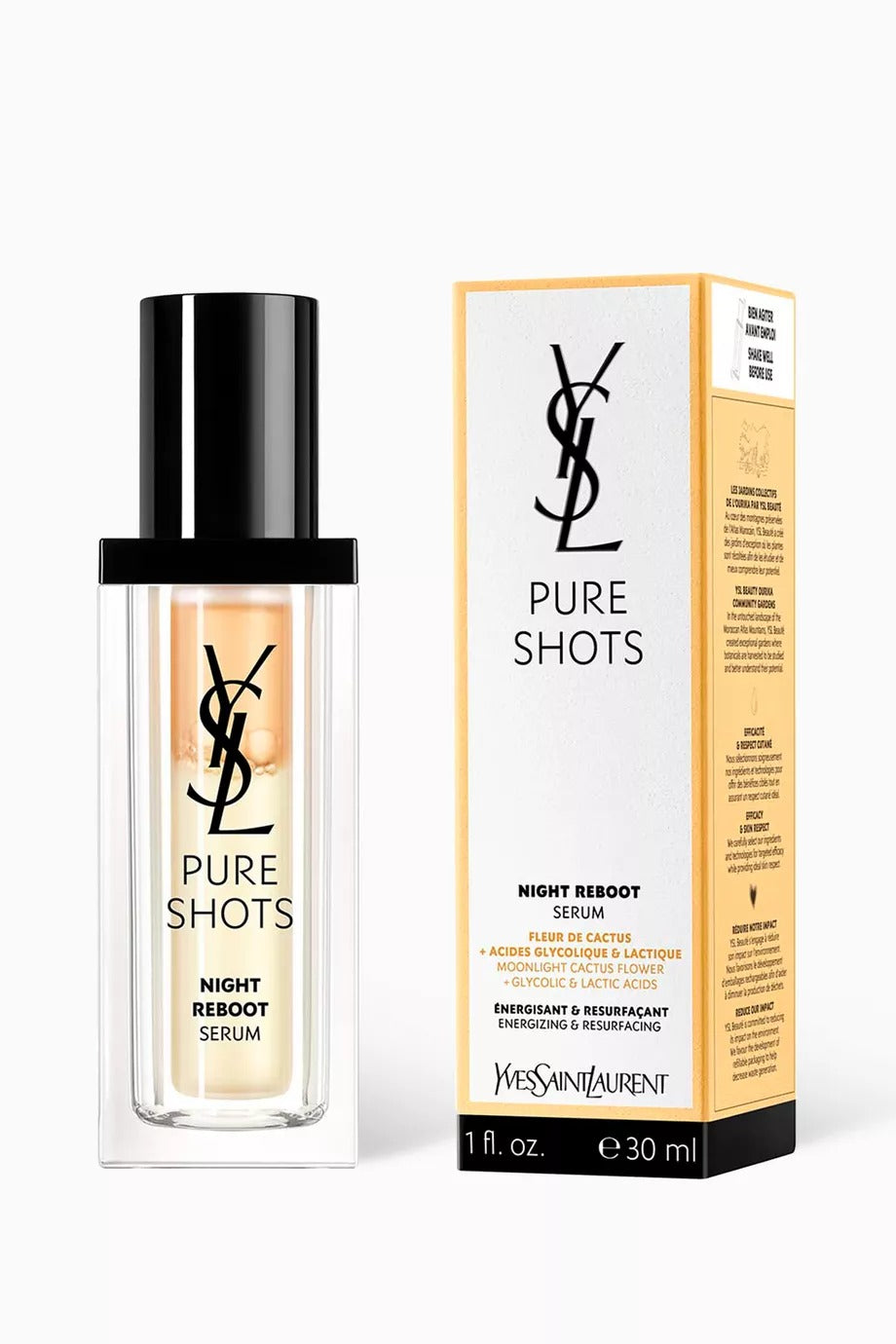 YSL Pure Shots Night Reboot Serum