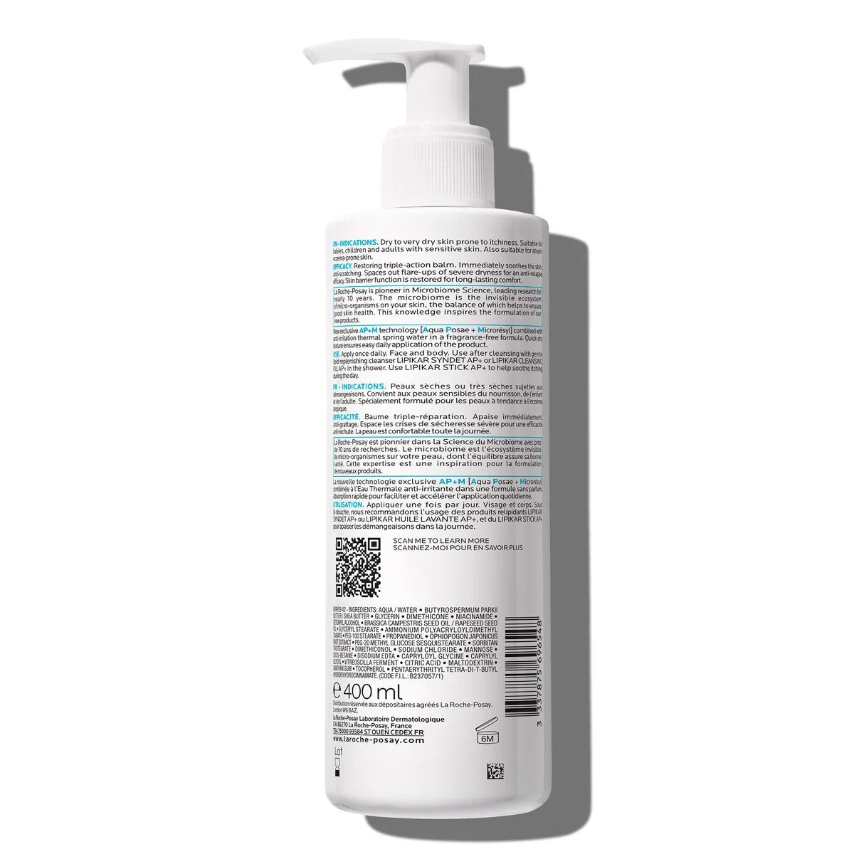 La Roche-Posay Lipikar Baume AP+M 💙🧴